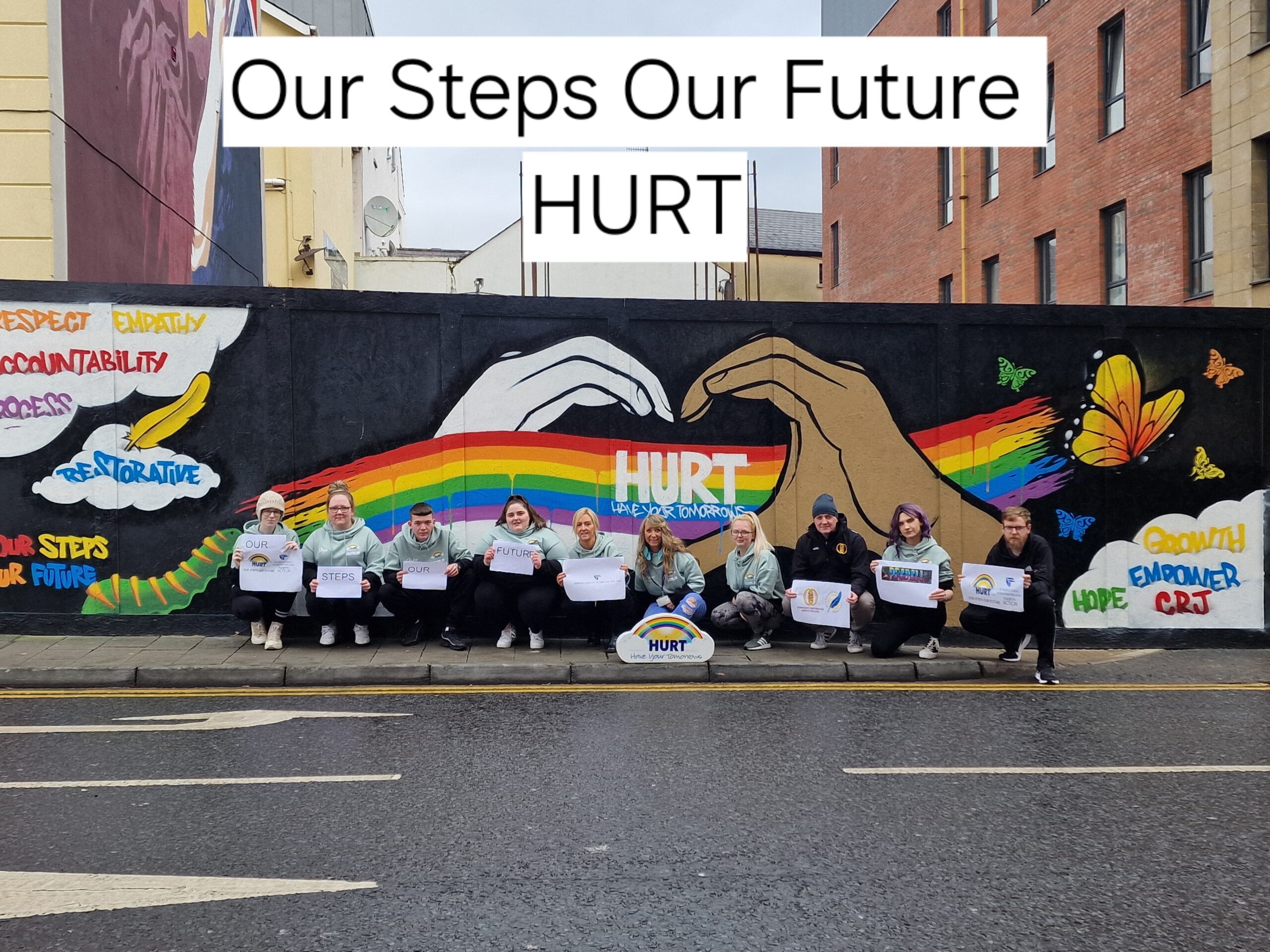 Our Steps Our Future Restorative Graffiti Project
