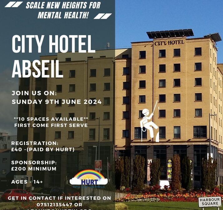 City Hotel Abseil – Sunday 9th June 2024
