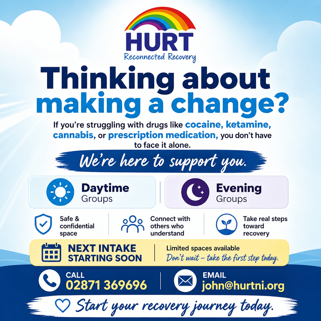 Reconnected Recovery Programme at HURT