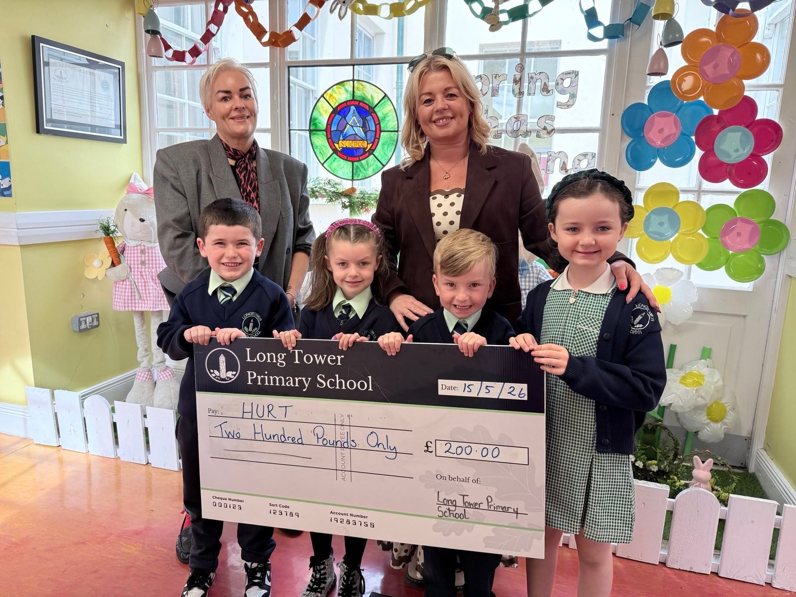 Thank you Long Tower Primary School